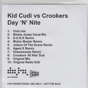 Kid Cudi Vs Crookers - Day 'N' Nite