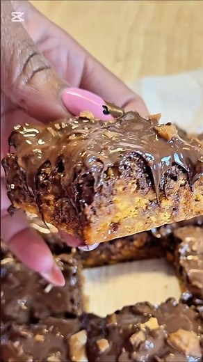 4 ingredient Toffee Bars