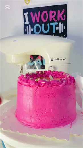 How to decorate a 6 inch cake with ribbons #cake