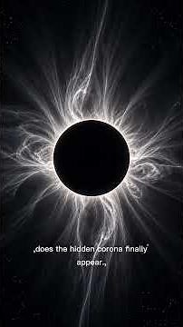 Why the Sun's Corona Appears Only During Totality ☀️🌑