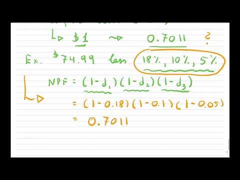 Single Equivalent Rate of Discount