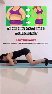The One Move That Shapes Your Body Fast✅
