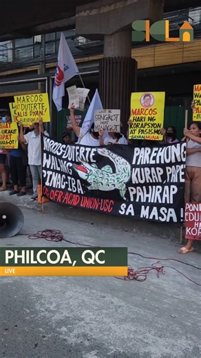 MOJO | Global Climate Strike At 5 PM, the Global Climate Strike, joined by the UPD STEM Community, ACT, the UPD University Student Council, the UPD College of Science Student Council, and other progressive groups, officially commenced. The protest coincided with the ongoing COP30 climate negotiations. The mobilization seeks to amplify the voices of communities impacted by recent typhoons and floods. It calls for climate justice and accountability, highlighting how these crises are intensified by