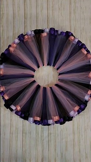 Adult size ribbon trim tutu!
