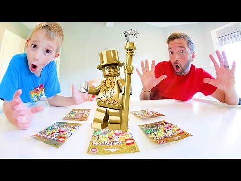 Father & Son HARDEST LEGO TO FIND EVER! / Mr. Gold!