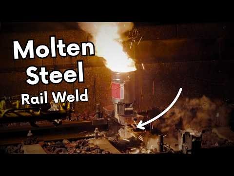 How Do Engineers Weld Railway Rails Together? (Aluminothermic Welding Explained)