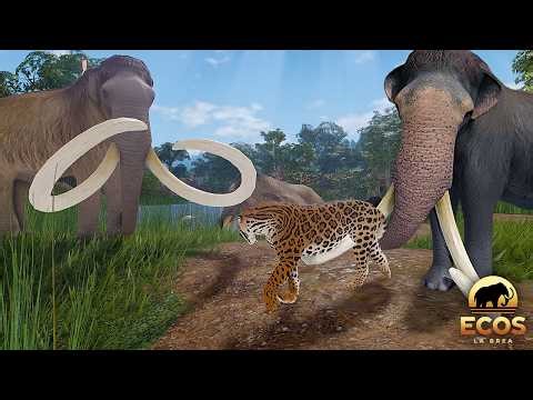Surviving Solo as a Sabertooth Cat in the Ice Age! | ROBLOX Ecos: La Brea
