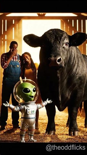 Cow Gets Life Advice From an Alien 😂