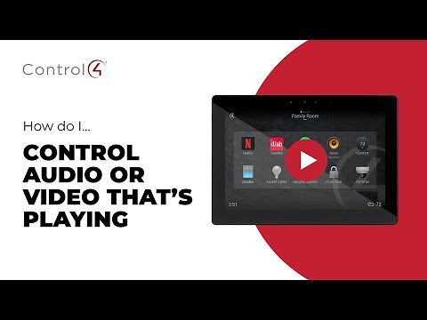 How Do I Control Audio and Video
