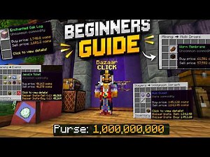Bazaar Flipping for Beginners (Easy Coins in Hypixel Skyblock)