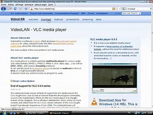 Installer VLC Playeur, le lecteur vidéo universel
