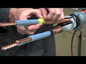 Heat Shrink Cable Joint - 11kV 3 Core XLPE & EPR High Voltage Cable Joints