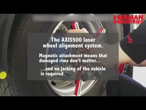 HAWEKA AXIS500 - OPTICAL WHEEL ALIGNMENT SYSTEM FOR TRUCKS AND COMMERCIAL VEHICLES