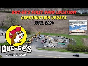 BUC-EE'S First Location in Ohio Construction Update April 6, 2024 #construction #roadtrip