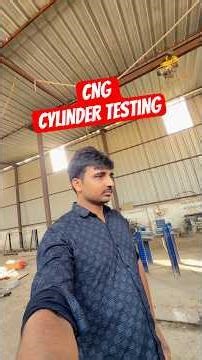 🚗🔥 Car ke CNG Cylinder ki Testing Kaise Hoti Hai? | Hydro Test Process💧#hydrotest #cng