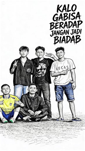 Tutorial Edit Foto Sketsa Hitam Putih dan Kartun