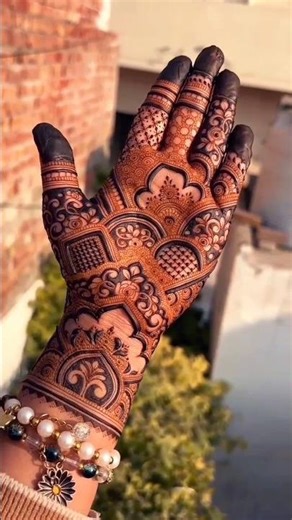 front hand mehandi design ‪@Tanus_mehandi_art‬ #mehandiartist #easymehandi #bridalmehndi #ytshorts