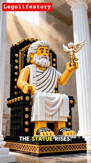 Statue of Zeus at Olympia LEGO Cinematic | Ancient Wonder of the World | Greek Mythology History