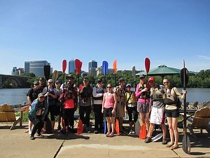 Kayaking on the Potomac River