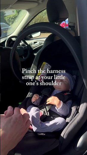 What is the pinch test? Car Seat Safety