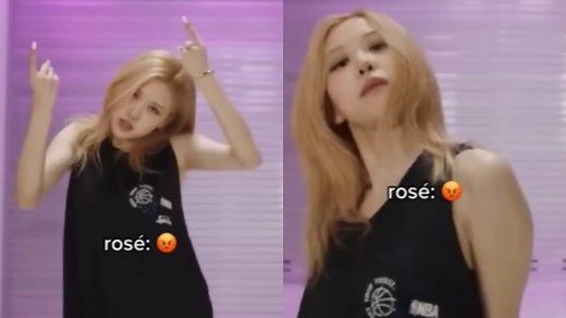 Watch: When Blackpink Rose got angry during 'Shut Down' performance video