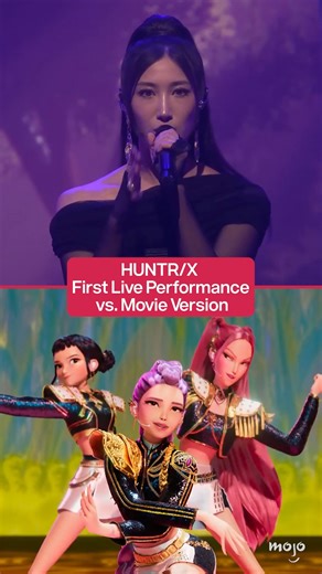 13K views · 256 reactions | HUNTRX First Live Peformance vs Movie Version!! | MsMojo | Facebook