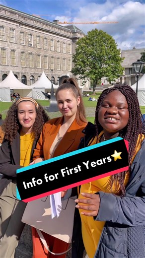 Welcome New Students to Trinity College Dublin