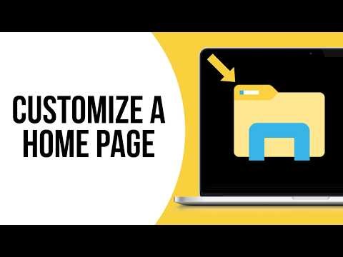 How To Customize File Explorer Home Page ?
