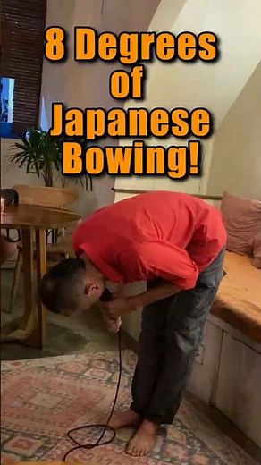 Master JAPANESE BOWING in 30 seconds! | One Man Musical Comedy