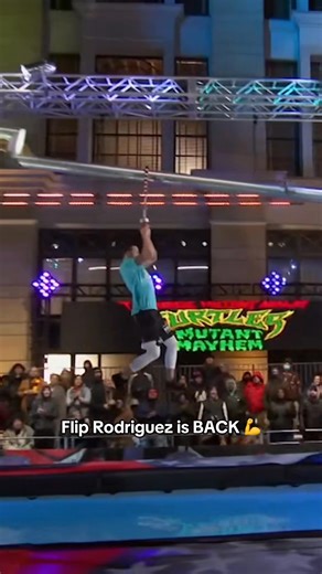 And 6 years later @Flip Rodriguez makes a COMEBACK 😤👊💪 #AmericanNinjaWarrior #ANW #Ninjawarrior | James R. Hoover