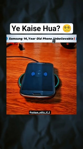 14 Year Old Phone Wireless Charging? 🤯 Sach ya Jhoot?