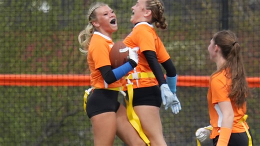 Cathedral Prep-Mercyhurst Prep girls flag football highlights