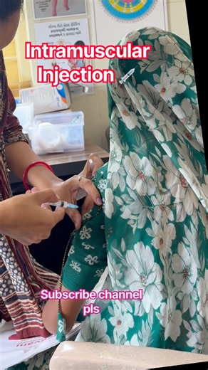How to give intramuscular injection 💉! Injection video! #health #viral #trending #newvideo#viralnow