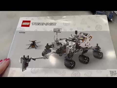 LEGO Technic NASA Mars Rover Perseverance Space Model with AR Application Experience Review