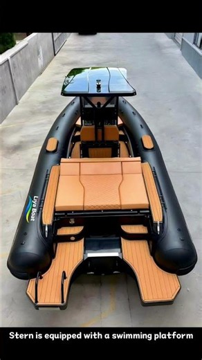 Liya 25ft Italy Style Luxury RIB – Large Sunbed for 16 | CE Certified