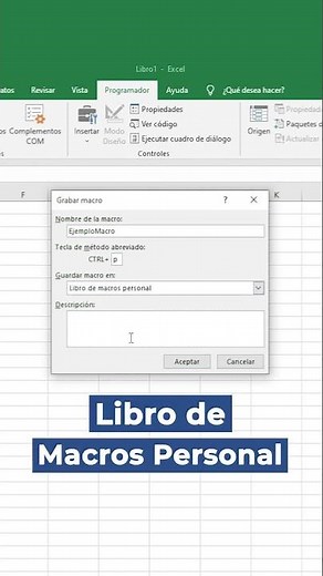 ¿Cómo grabo una MACRO en EXCEL? 🤔