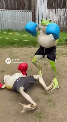 Toad vs Frog 🐸🔥Who’s the Real Boss? #funny #tigerspotted #animals #monkey #zoo #tiger #wildlife #cat