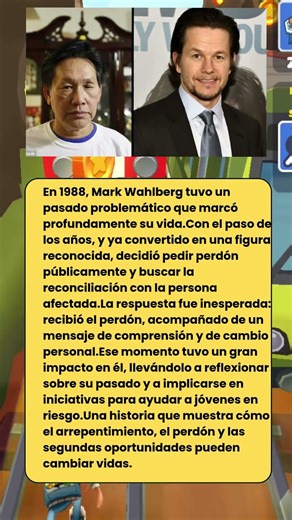 El oscuro pasado de Mark Wahlberg y el perdón que lo cambió todo