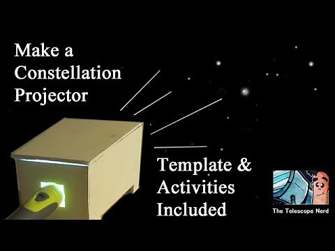 Make a Constellation Projector - No lens needed
