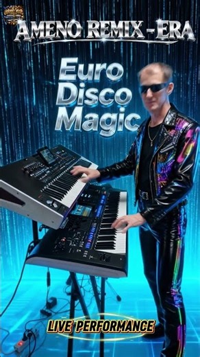 Ameno - EuroDance Remix - Era I Live Synth Performance I Yamaha & Korg By Johnny