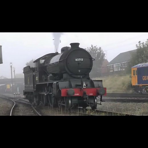 LNER Class D49 - 62712 - 'Morayshire' - Loughborough - Great Central Railway #steamlocomotive
