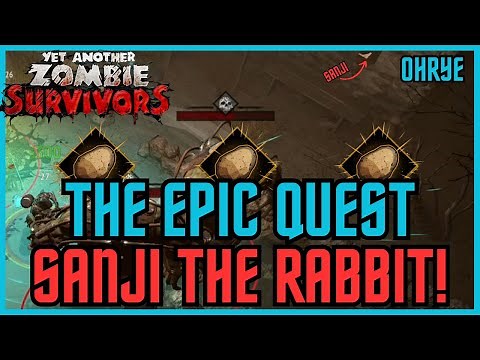 The Quest For Sanji The Rabbit! Curly Little Potato Achievement! Yet Another Zombie Survivors!