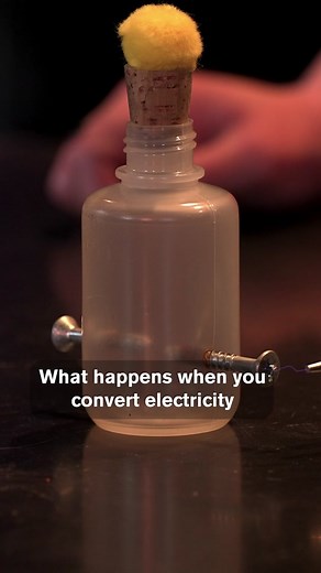 What happens when electricity meets heat? Museum Educator Jeannine breaks down the science of combustion engines, where air and ethanol react to release energy rapidly in this science experiment! #Experiment #ScienceTok #STEMEducation #ScienceExperiments #Electric