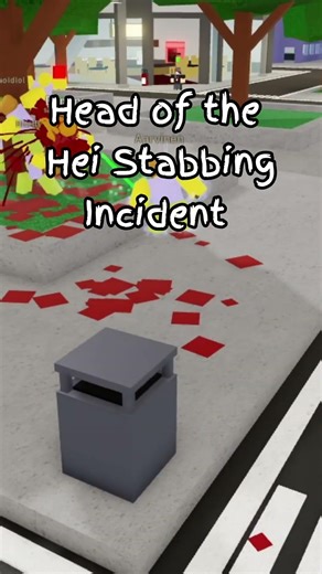 Head of the Hei Stabbing Incident #roblox #jujutsushenanigans