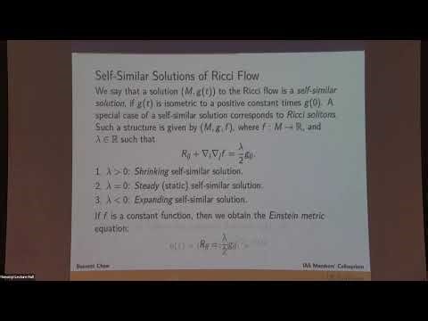 Estimates for Ricci Solitons in Dimension 4 - Bennett Chow