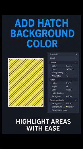 This Hatch Trick Improves Clarity Instantly #AutoCAD #CADTips