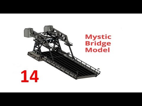 V14 Countdown 8 The Cross Shaft #mystic #scalemodel #bridgemodel #model