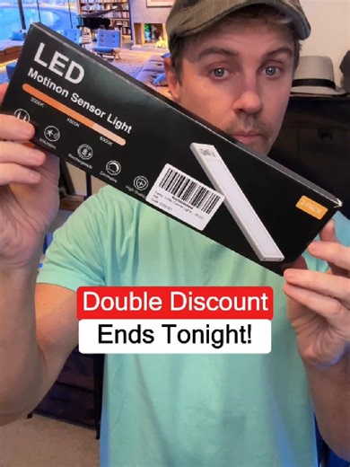 Under Cabinet Lights, Motion Sensor Night Light, Indoor, USB Rechargeable, Magnetic Installation, Dimmable #tiktokshopcreatorpicks #undercabinetlights #tiktokmusthaves #valentinesdaygift #nightlights #motionsensorlights Under cabinet lights, Flash Sale, Women 30 , Women 35 , Women 40 , trending Products, Free Shipping, discount. *Final Price / Shipping may differ based on your TikTok account, available coupons, and current promotions. Always refer to product listing for up-to-date offers. Result