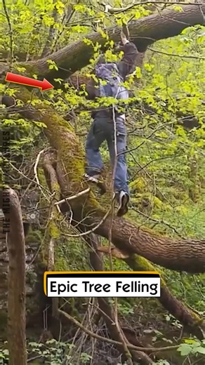 22K views · 68 reactions | Epic Tree Felling | The Mighty McClures | Facebook