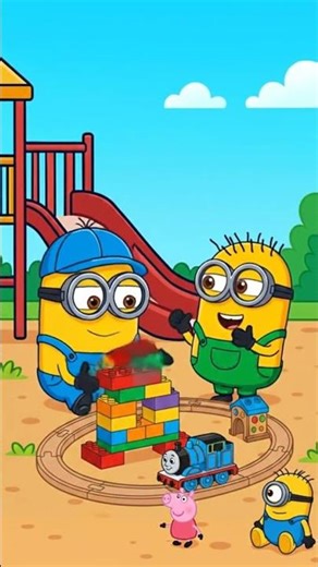 Dave the minion and Jerry playtime